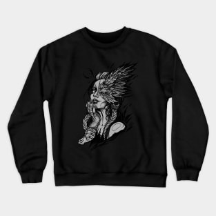 Hawk sorceress Crewneck Sweatshirt